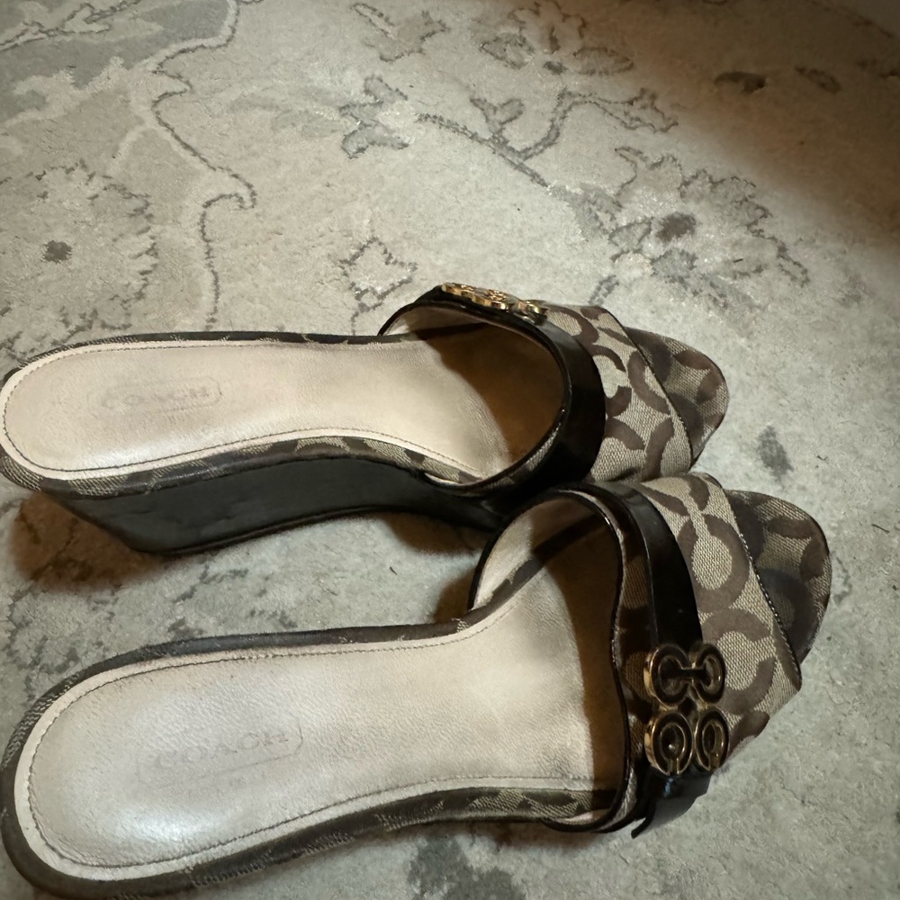 Coach Geri platform sandals - Picture 9 of 10